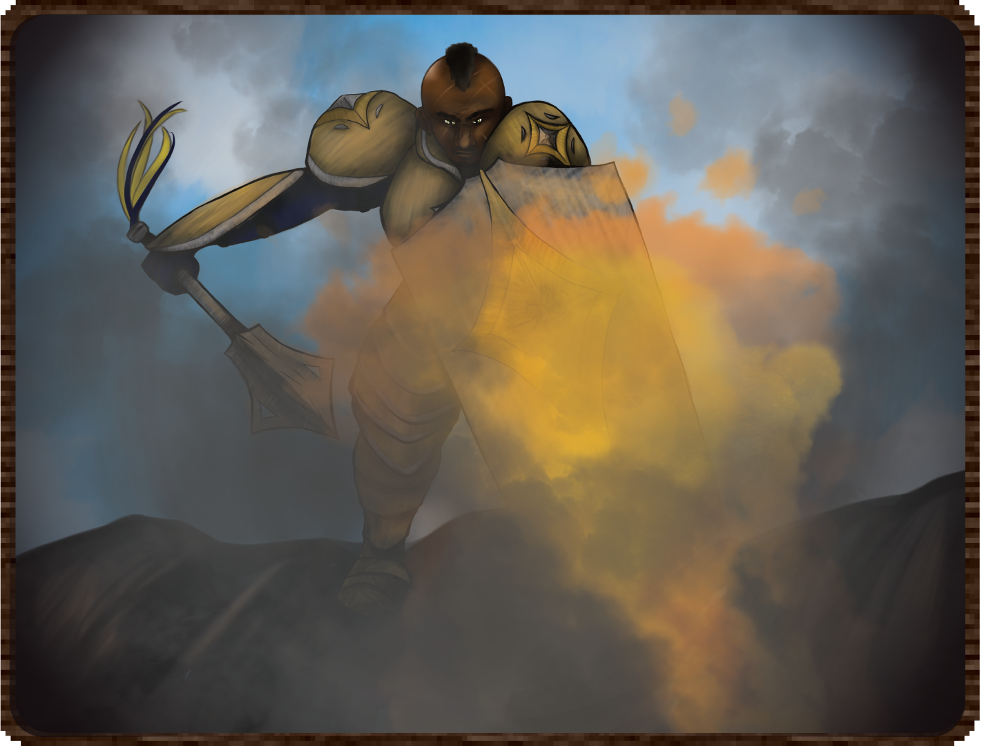 Magnus Stormhammer - The Crusader